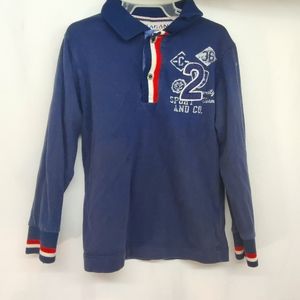 Ouragan long sleeve polo shirt sz 4